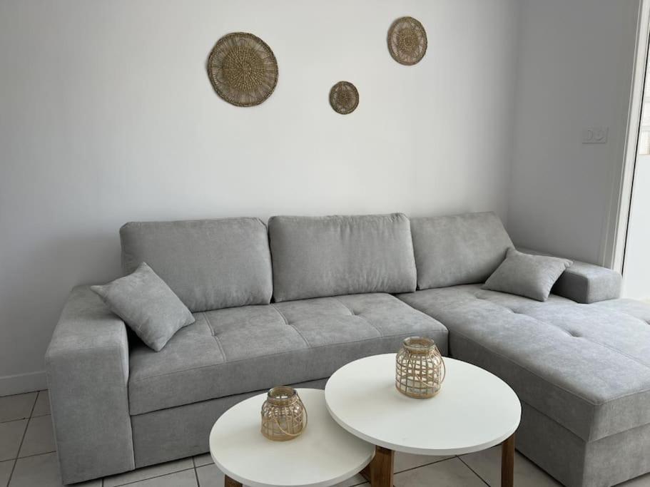 Superbe T2 Vue Mer, Clim, Parking Gratuit Canet-en-Roussillon Extérieur photo